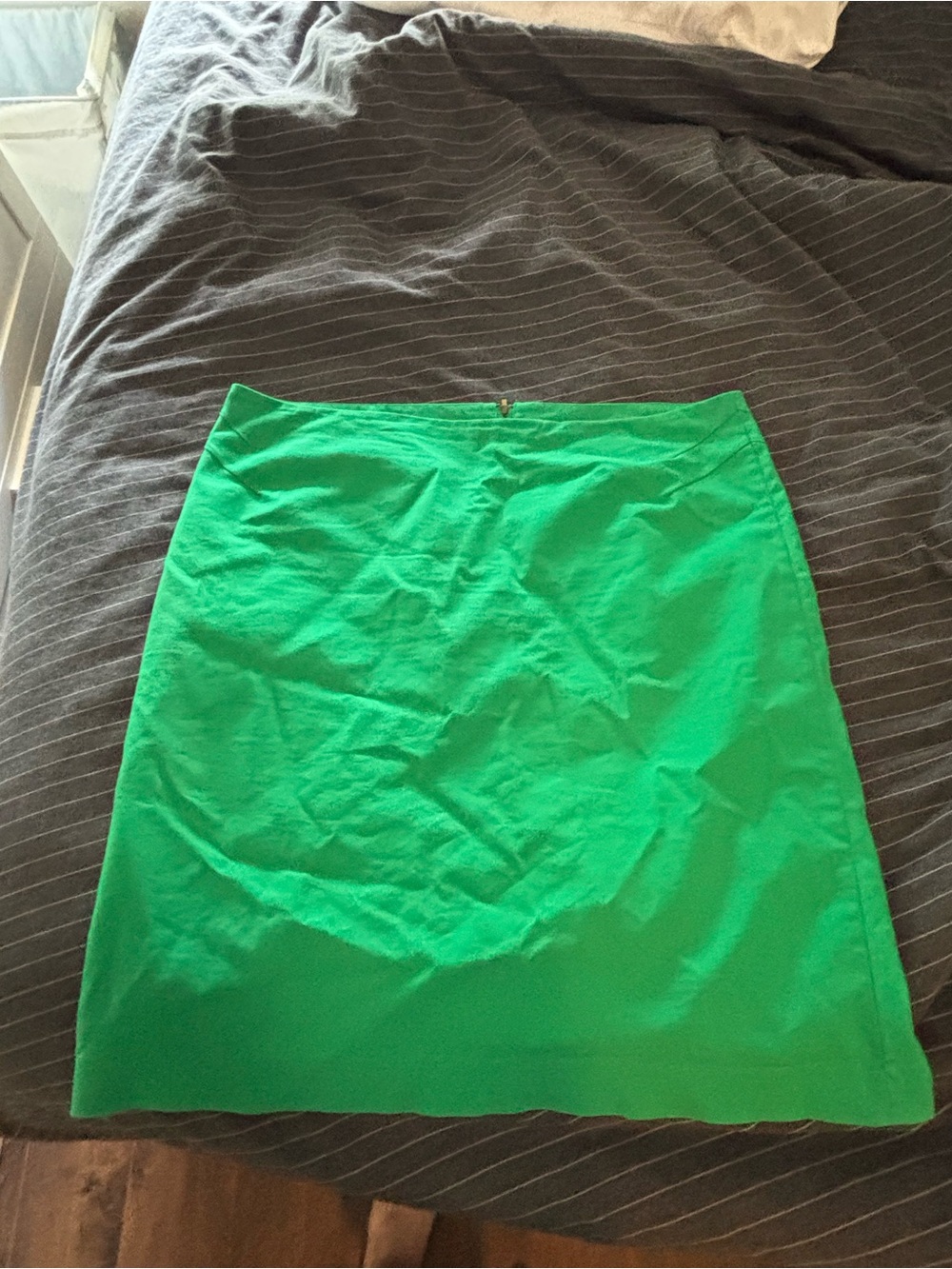 Addition Elle Emerald Green Midi Skirt - Straight Cut